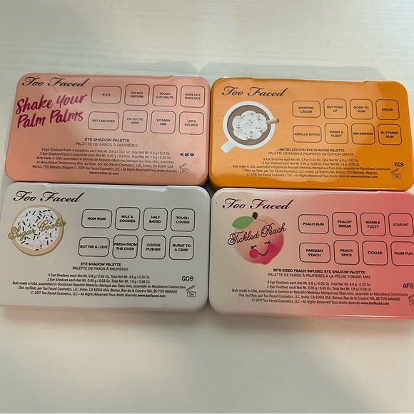 Too Faced Mini Metal Palette Bundle - Picture 2 of 3